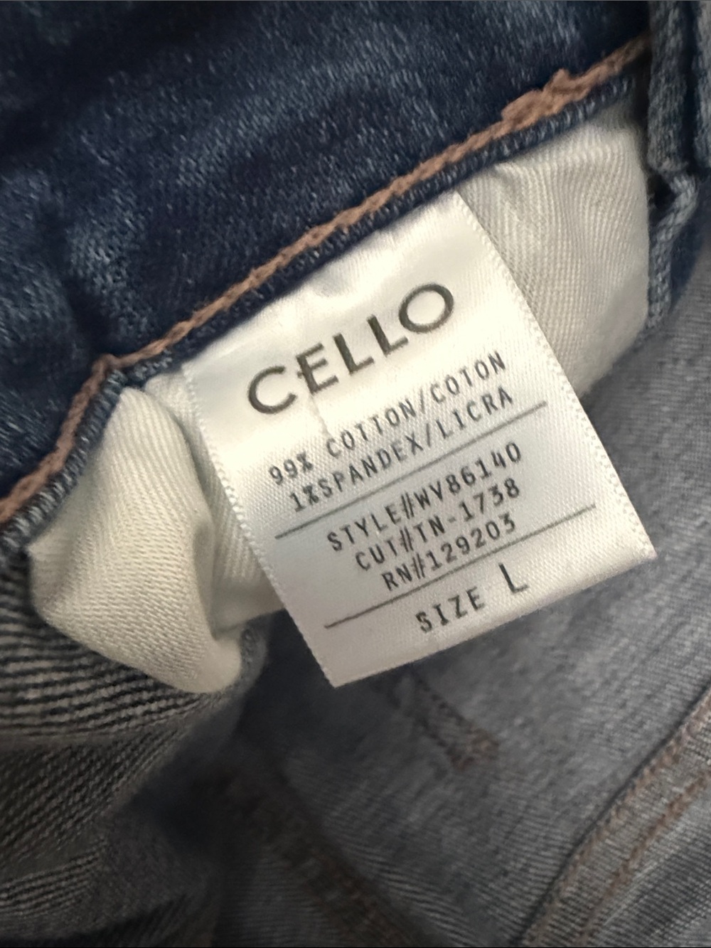 Cello Dark Blue Denim Women’s Overalls - Picture 3 of 10